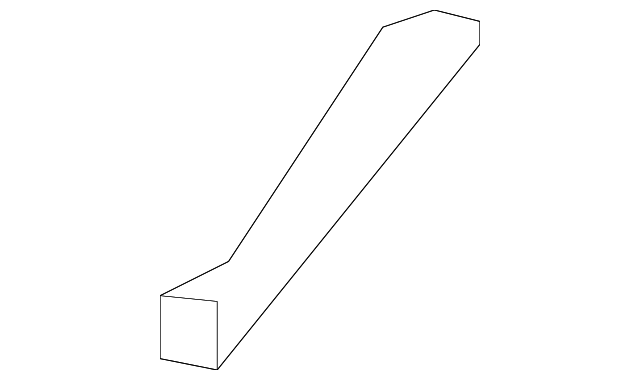 4F0-809-891 Деталь SUPPORT BRACE, LEFT