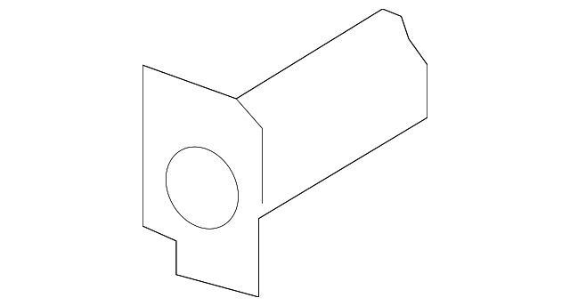 4F0-802-265 Деталь FRONT SECTION, LEFT