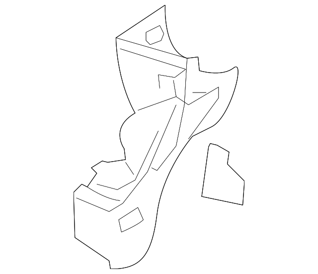 4F0-805-869 Деталь SUPPORT, LEFT