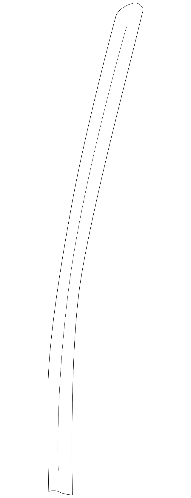 4814624AC RUN CHANNEL, RIGHT