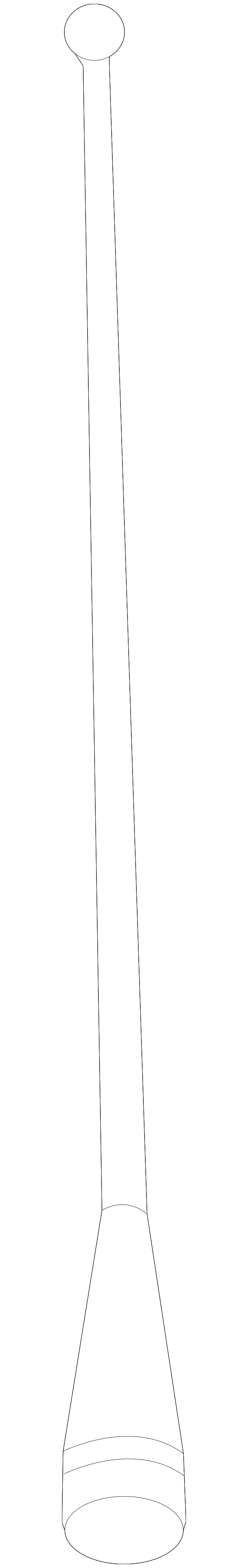 7B0-035-507 Деталь ANTENNA MAST
