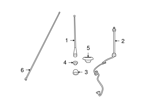 Routan ANTENNA & RADIO