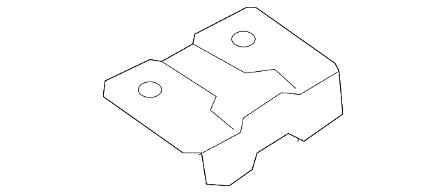 50837AL00B9P Деталь CENTER BOW BRACKET, RIGHT