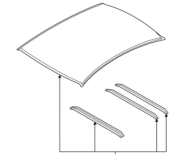 53600AL04A9P Деталь ROOF PANEL
