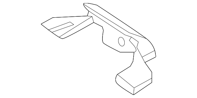 51432991945 Деталь UPPER QTR TRIM RETAINER, LEFT
