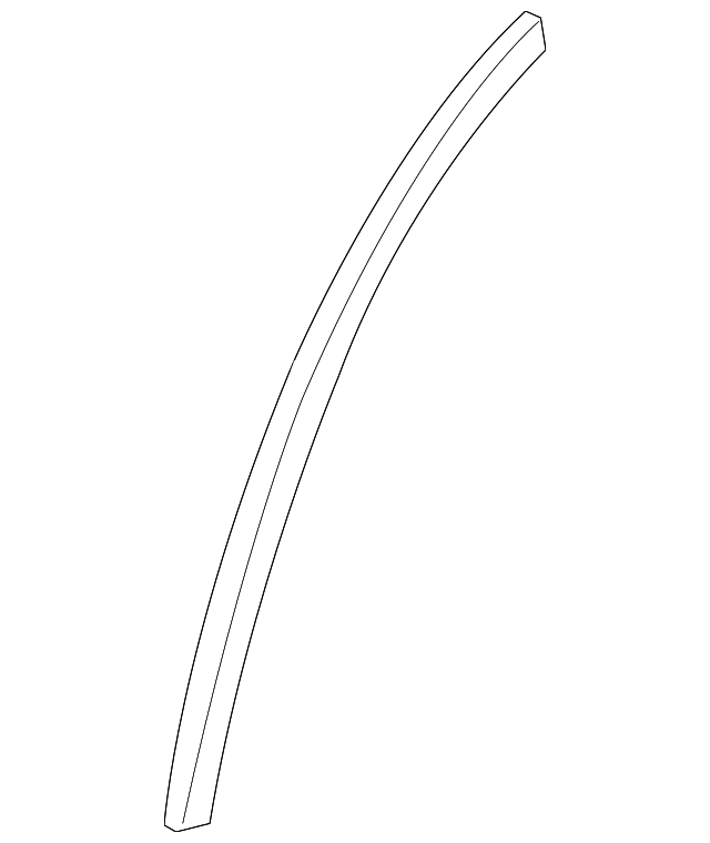 8467265J04 Деталь REAR W'STRIP, LEFT