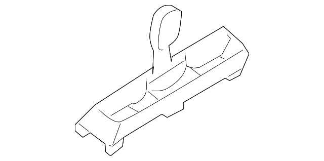 87216-3M040 Деталь ROOF MOLDING CLIP, RIGHT
