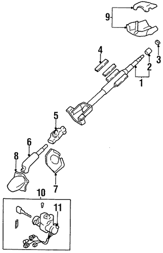 Sephia IGNITION LOCK