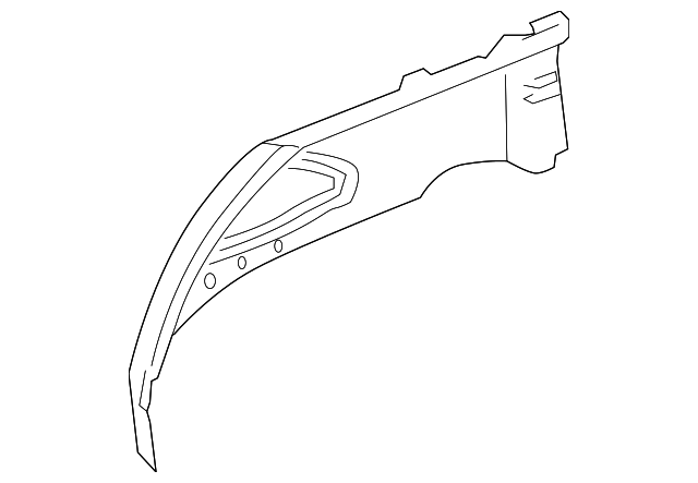 15266708 Деталь INNER WHEELHOUSE, LEFT