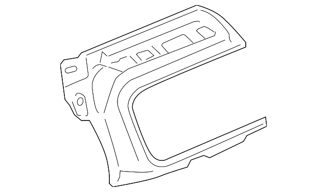 15843103 Деталь UPPER PANEL, RIGHT