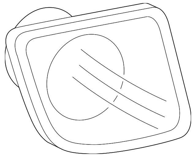 68020657AA Деталь FOG LAMP ASSY, LEFT