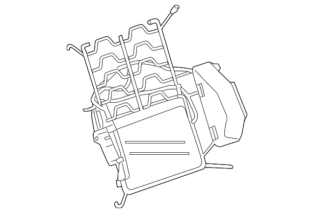 23164580 Деталь LUMBAR SUPPORT