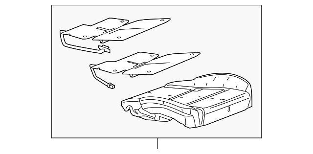 23434149 Деталь SEAT CUSHION PAD