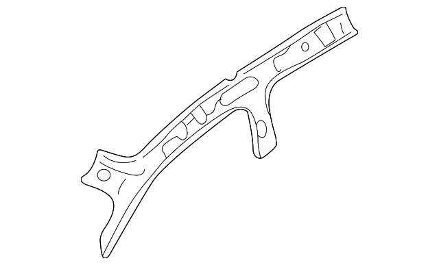 76331-0Z835 Деталь INNER RAIL, LEFT