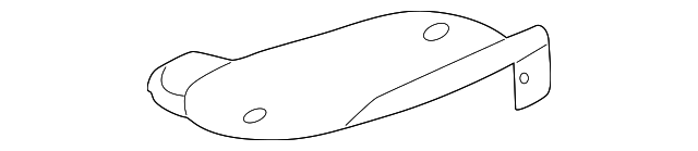 48828-42010 Деталь STABILIZER BAR PLATE, LEFT