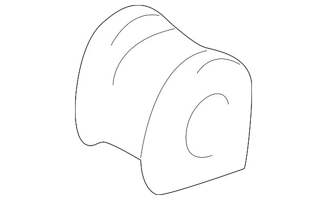 48815-42060 Деталь STABILIZER BAR BUSHING, RIGHT