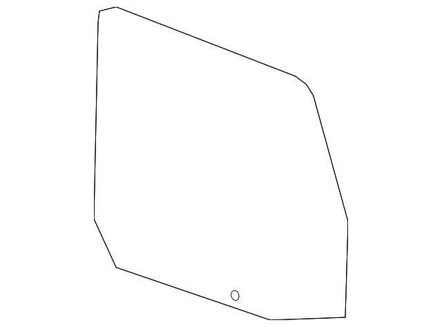 55395248AB Деталь DOOR GLASS, RIGHT