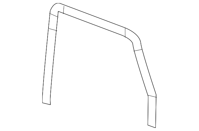 55395920AD Деталь UPPER CHANNEL, RIGHT