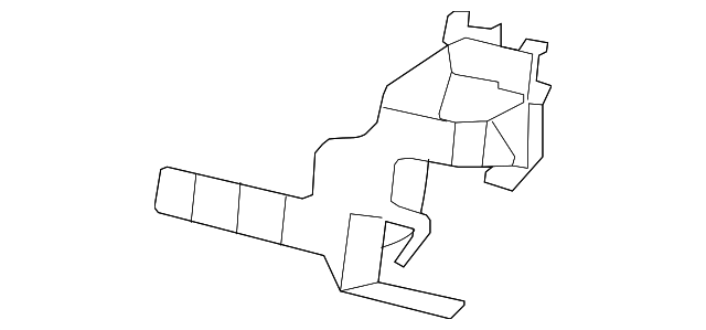 68014956AB Деталь LATCH SUPPORT, RIGHT