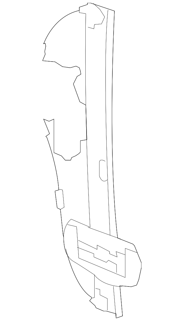 68018024AA Деталь MANUAL REGULATOR, RIGHT