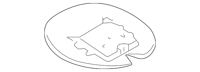 51-16-7-032-863 Деталь MIRROR MOUNT BRACKET
