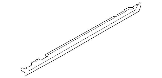 51-77-7-352-152 Деталь ROCKER MOLDING, RIGHT