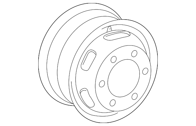 5104581AA Деталь WHEEL, STEEL