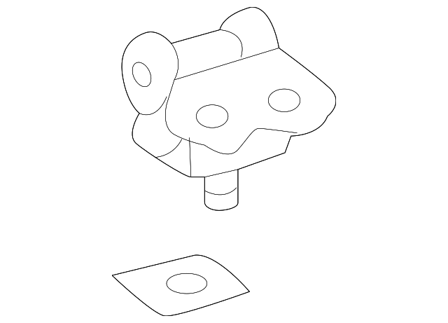 68801-52210 HINGE, LEFT
