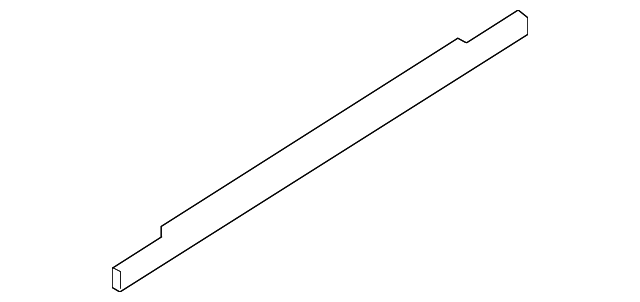 BBN9-50-670F Деталь BELT W'STRIP, LEFT