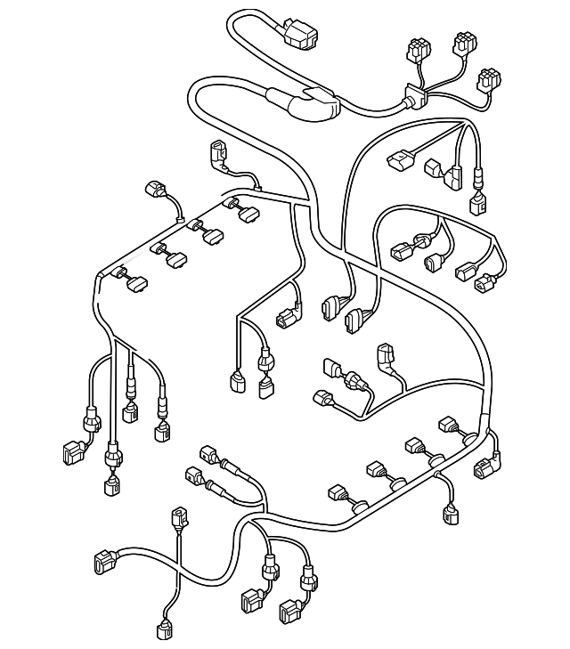 4L0-971-610-AQ Деталь ENGINE HARNESS