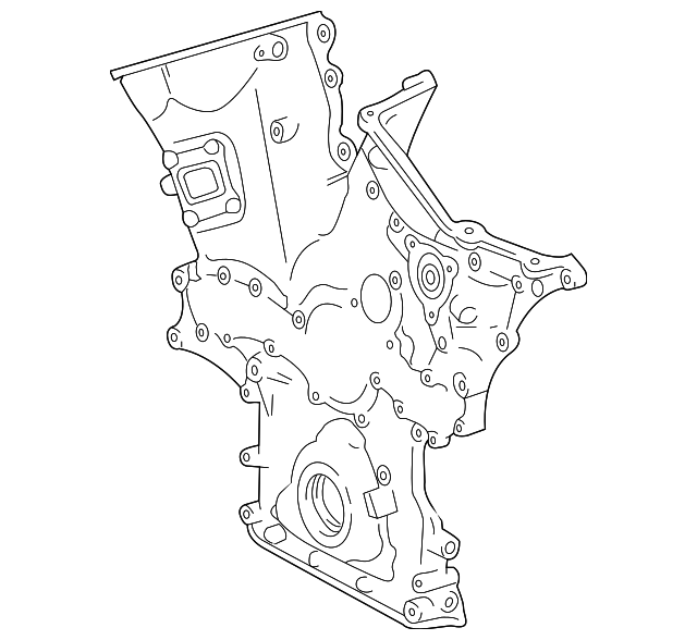 15100-31050 Деталь TIMING COVER