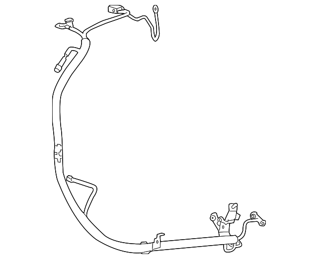 AL3Z-14300-A Деталь BATTERY CABLE