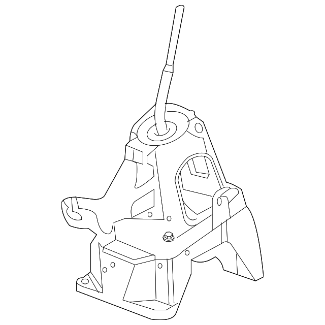 9L8Z-7210-A Деталь SHIFTER ASSY