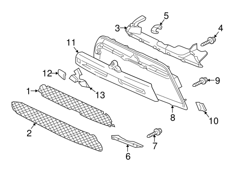 Lancer GRILLE & COMPONENTS