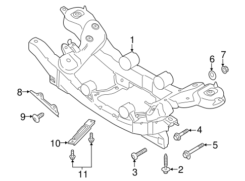 Escape SUSPENSION MOUNTING