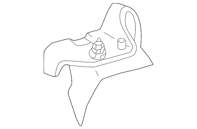 ZZP339030 Деталь MOTOR MOUNT BRACKET, LEFT