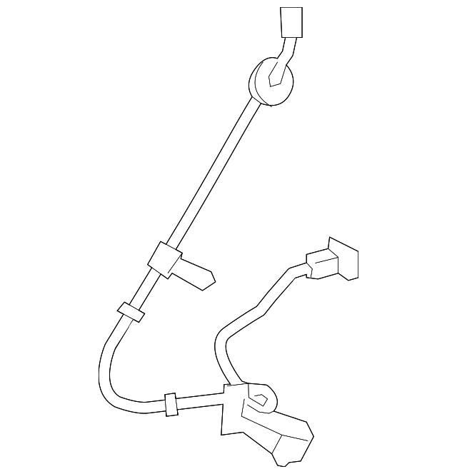 91921-1G000 ABS SENSOR WIRE, RIGHT