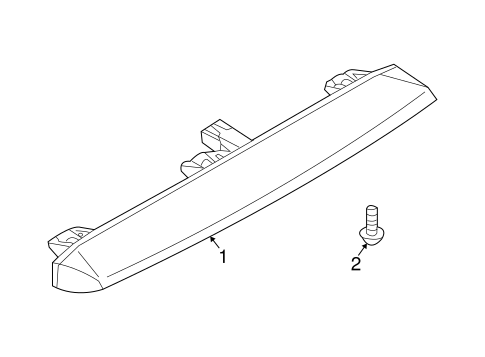 G35 HIGH MOUNTED STOP LAMP