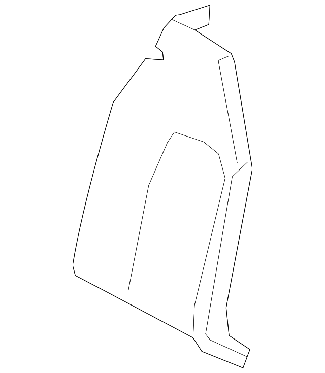 207-920-04-16 Деталь SEAT BACK PAD, RIGHT