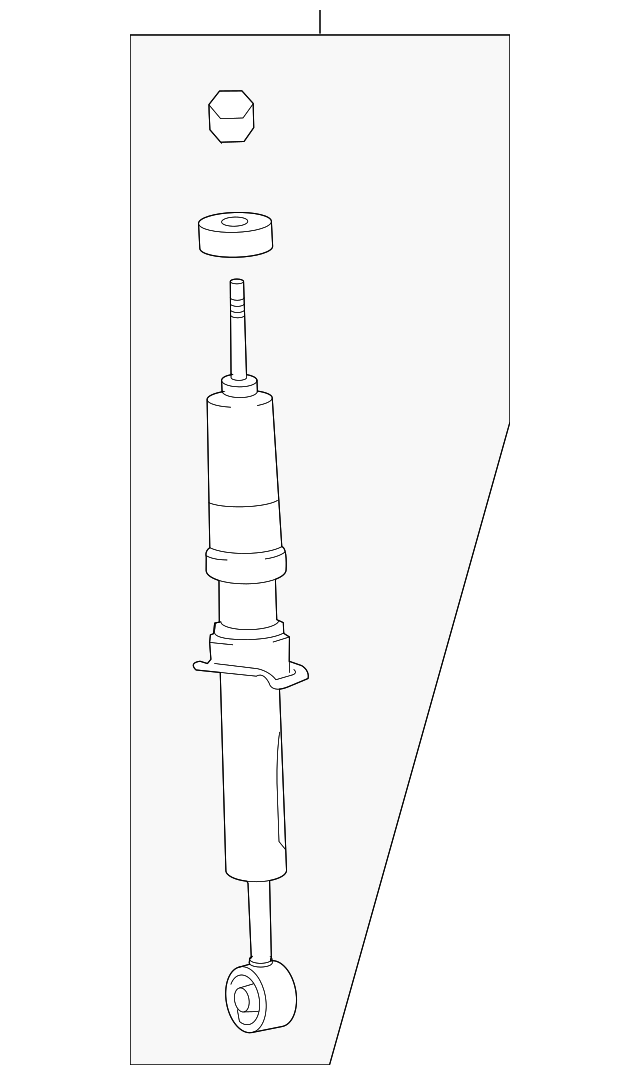48510-09897 Деталь STRUT, LEFT
