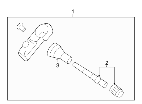 Tribute TIRE PRESSURE MONITOR COMPONENTS 3