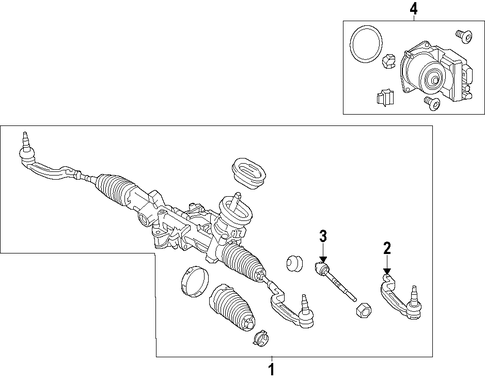 CLA250 STEERING GEAR & LINKAGE
