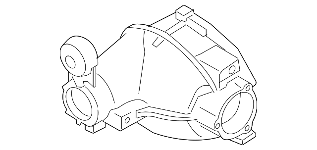 52114326AA AXLE HOUSING