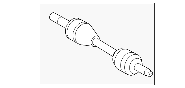 52104591AB AXLE ASSY