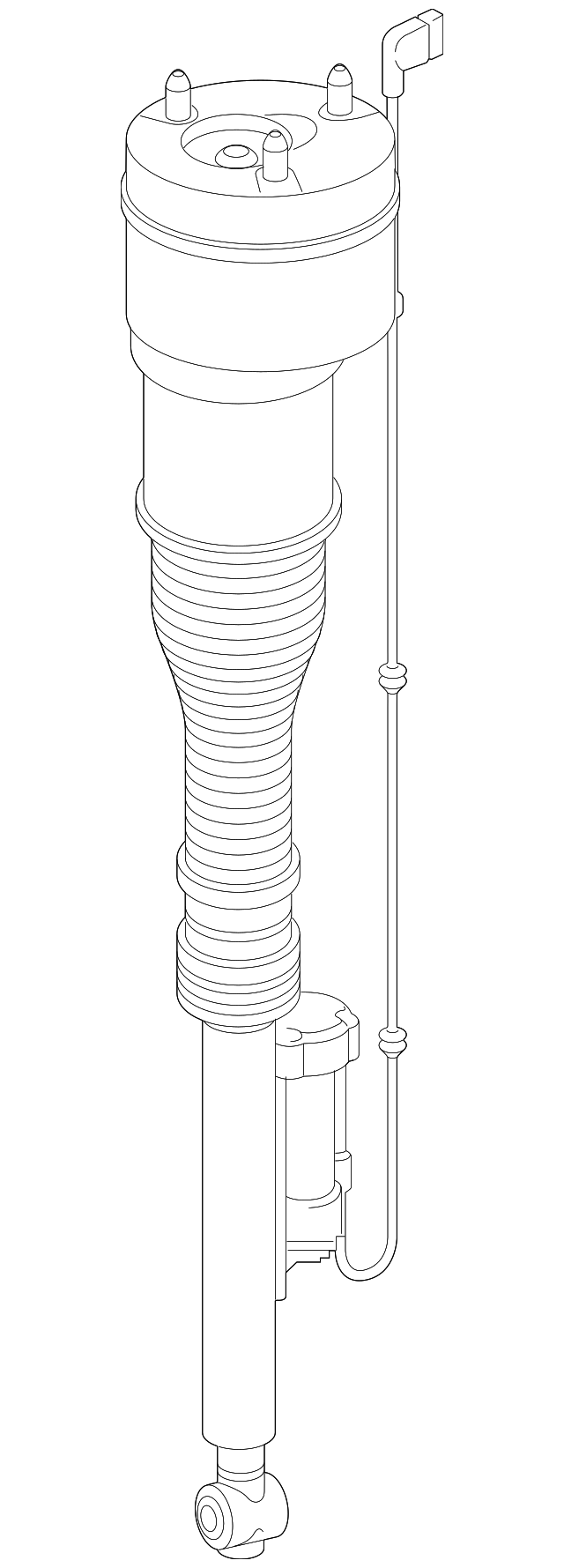 222-320-47-13 Деталь STRUT, LEFT