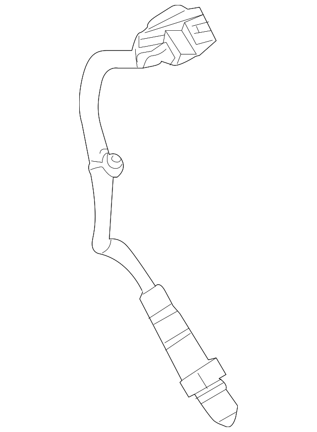 22693-7S000 OXYGEN SENSOR, LEFT