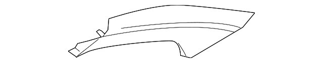 7611185Z00 Деталь WNDSHLD PLR TRIM, RIGHT
