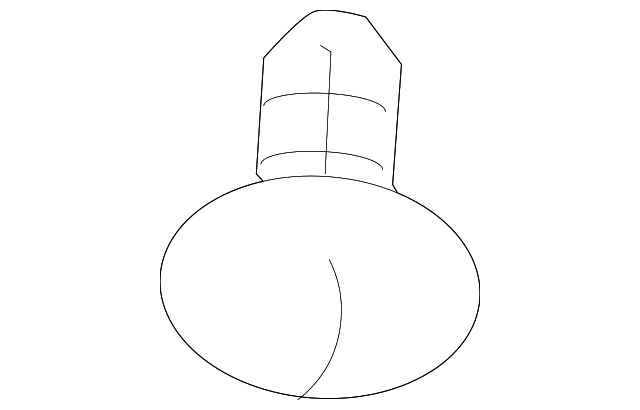 7614985Z00 Деталь KICK PANEL TRIM CLIP, RIGHT
