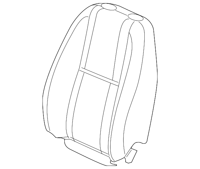 20904124 Деталь SEAT BACK COVER