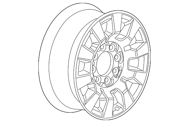 22909145 WHEEL, ALLOY